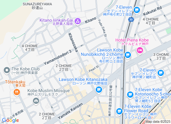 Map of FARMSTAND 兵庫県神戸市中央区山本通１丁目７−１５ 東洋ハイツ 1階