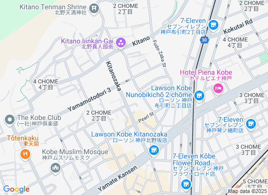 Map of India Club 兵庫県神戸市中央区山本通1-7-15